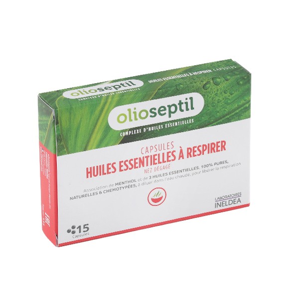 Olioseptil capsules huiles essentielles à respirer