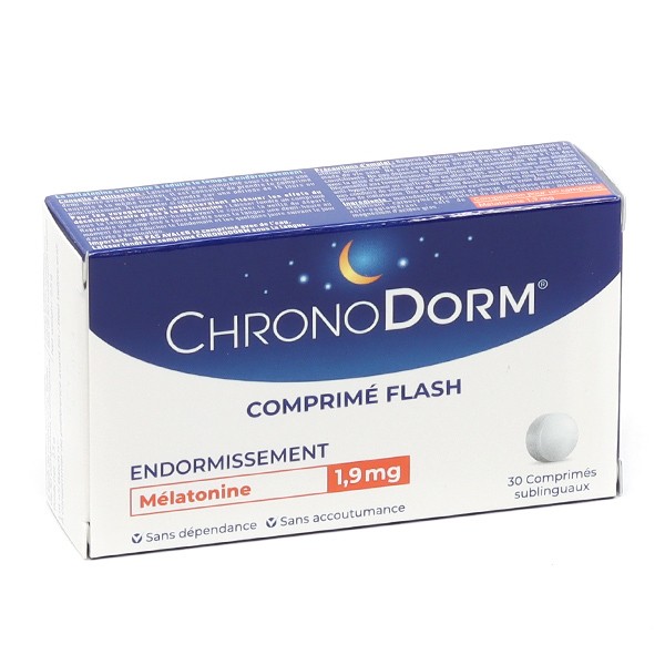 ChronoDorm Mélatonine 1,9 mg comprimés