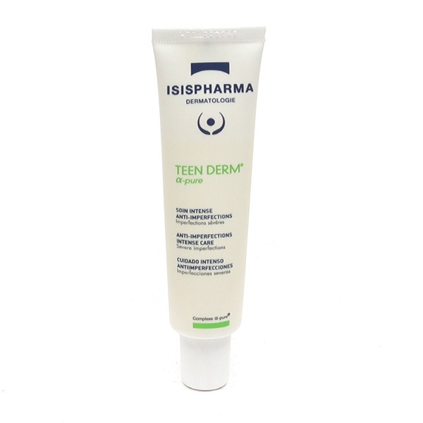 Isispharma Teen Derm Alpha Pure Soin intense anti imperfections