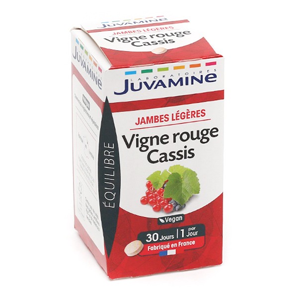 Juvamine Phyto Vigne rouge Cassis comprimés