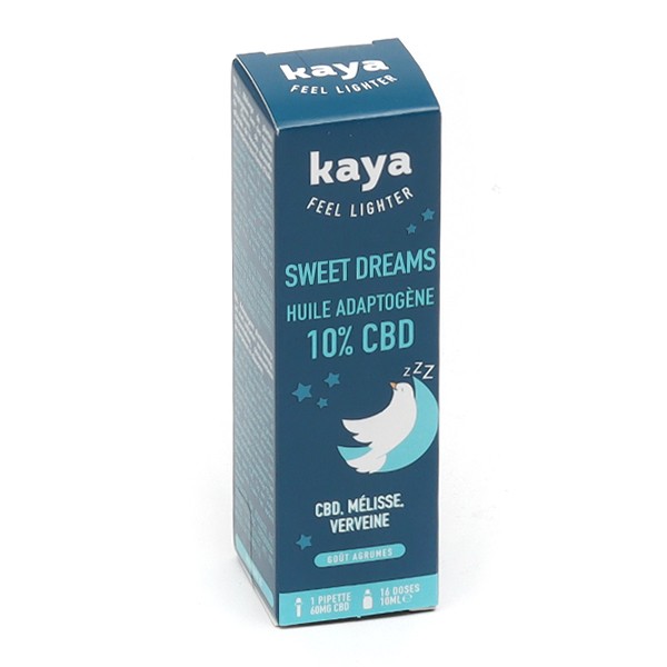 Kaya Sweet Dreams Huile Adaptogène 10 % CBD