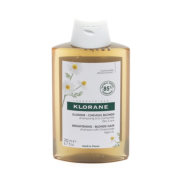 Klorane cheveux blonds shampooing camomille