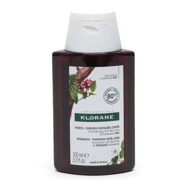 Klorane shampooing Quinine et Edelweiss bio