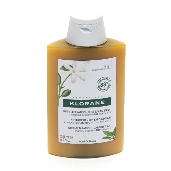 Klorane soin soleil shampooing nutritif