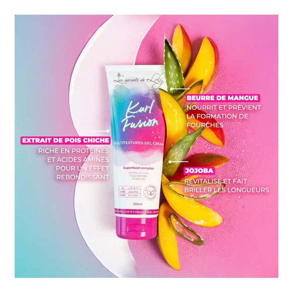 Les Secrets de Loly Kurl Fusion Gel crème coiffant