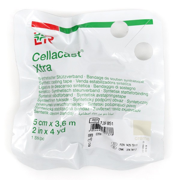 Cellacast Xtra bandage de soutien synthétique