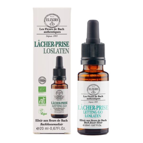 Elixirs and Co Fleurs de Bach Lâcher prise gouttes