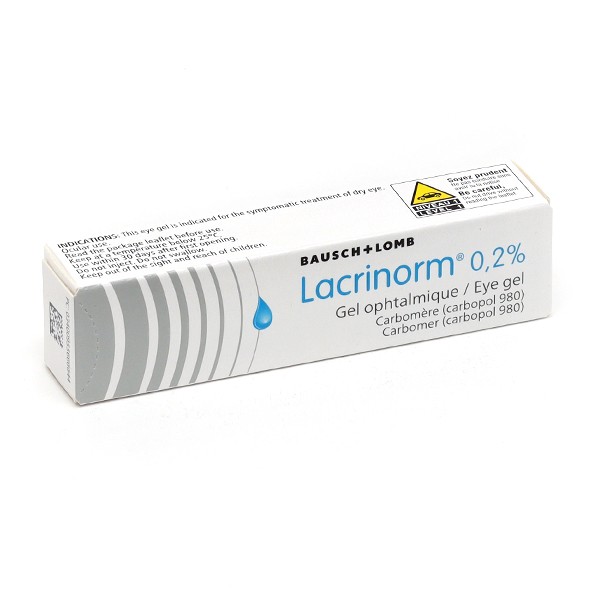 Lacrinorm 0,2 % gel ophtalmique