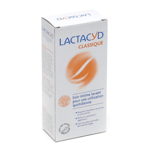 Lactacyd soin lavant d'hygiène intime - Flore vaginale - Lactosérum