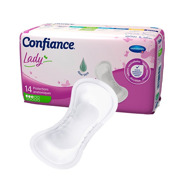 Confiance Lady protections anatomiques absorption 3