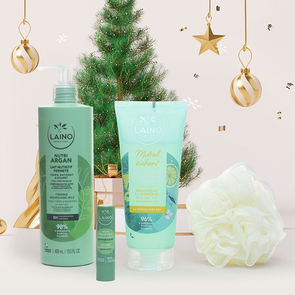 Coffret cadeau Laino Argan et Citron vert