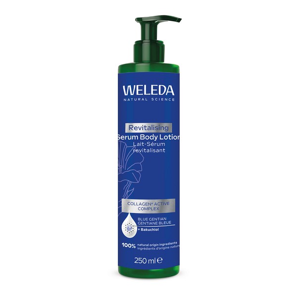 Weleda Lait sérum revitalisant corps Gentiane bleue et Edelweiss