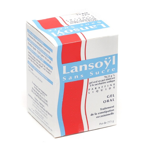 Lansoyl gelée sans sucre framboise Constipation, sans ordonnance