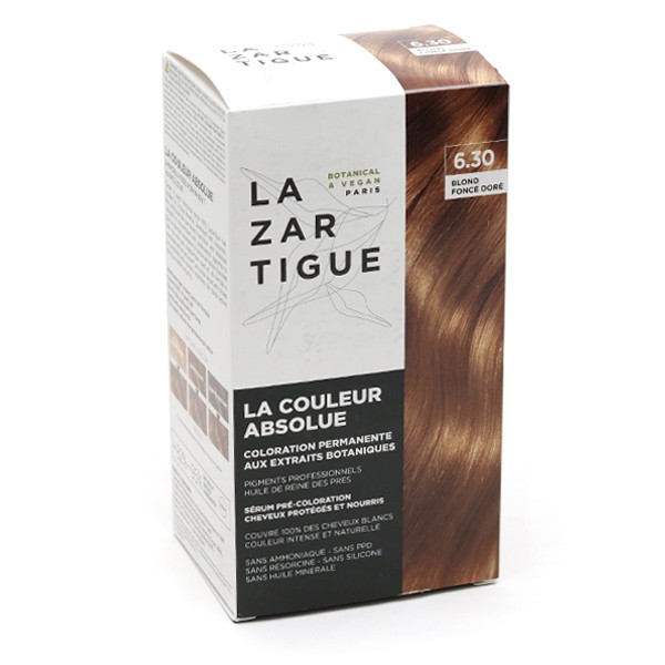 Lazartigue Kit Couleur Absolue Blond foncé doré 6,30
