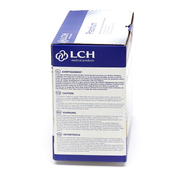 LCH Precinium gants latex poudrés stériles 50 paires