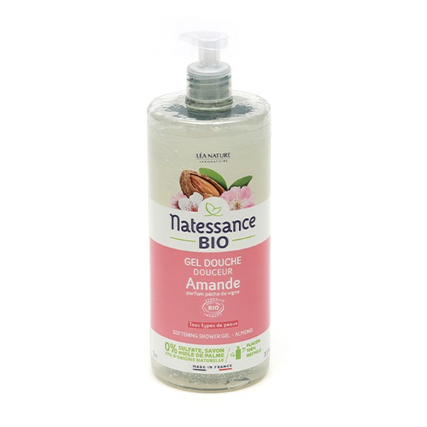 Natessance gel douche bio Amande