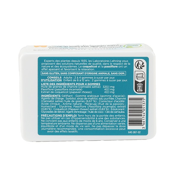 Lehning Pâte suisse Détente gommes