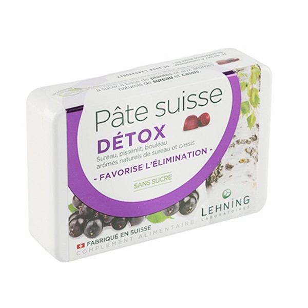 Lehning Pâte Suisse Detox gommes
