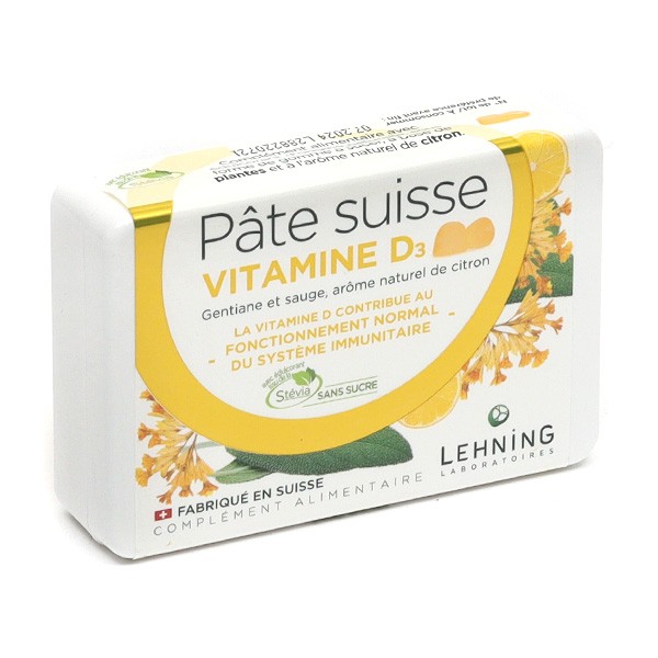 Lehning Pâte suisse Vitamine D3
