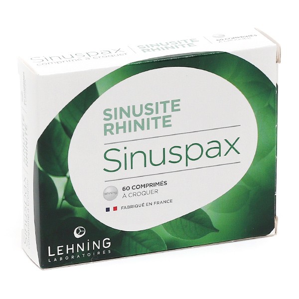 Sinuspax Sinusite comprimé à croquer