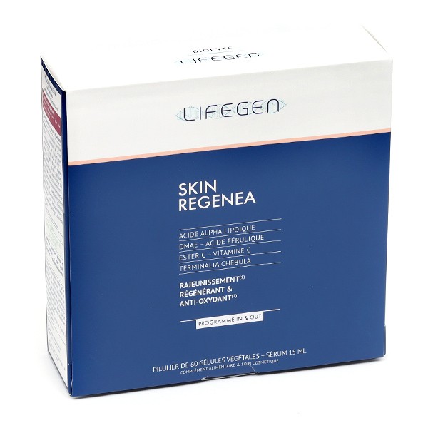 Biocyte Lifegen Skin Regenea gélules et sérum