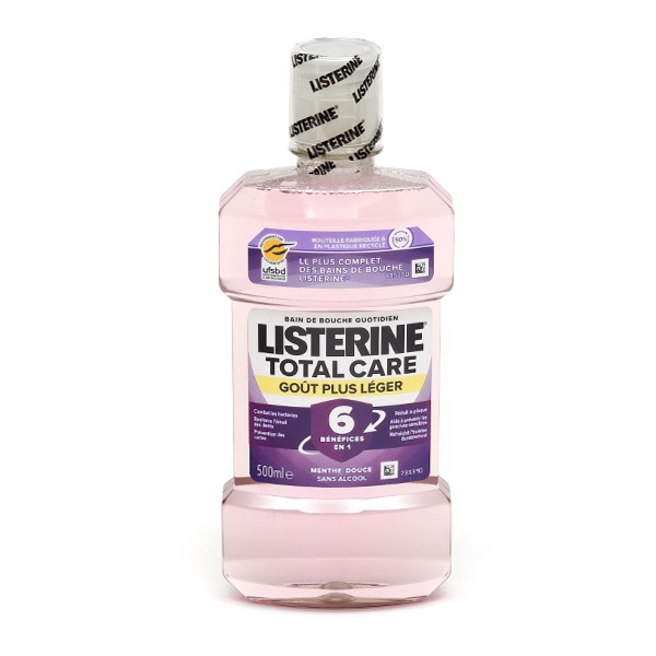 Listerine Total Care bain de bouche sans alcool