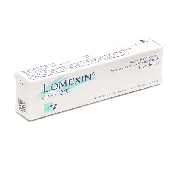 Lomexin creme antifongique