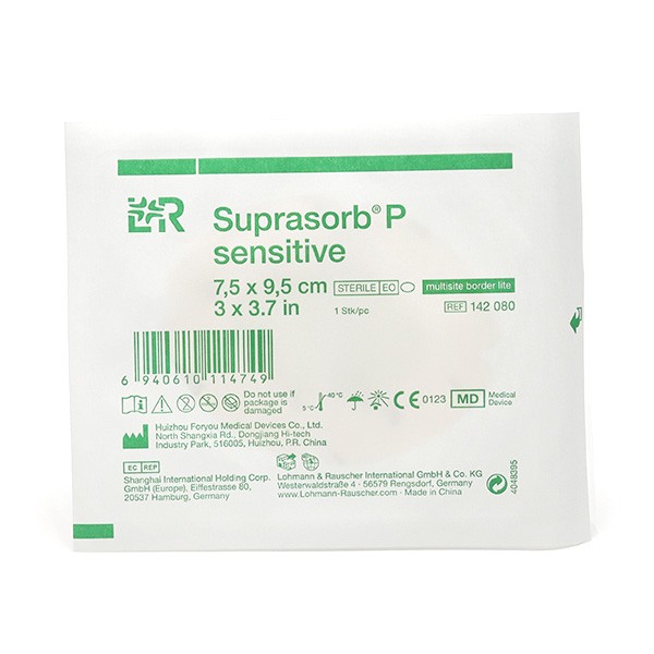 Lohmann Suprasorb P sensitive Multisite border lite