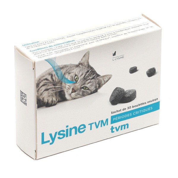 Boulettes Lysine TVM - Stress du chat et du chaton - Pharmacie