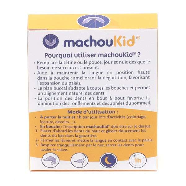 Machouyou MachouKid Gouttière Dentaire Enfants 6-11 Ans 1 Pièce