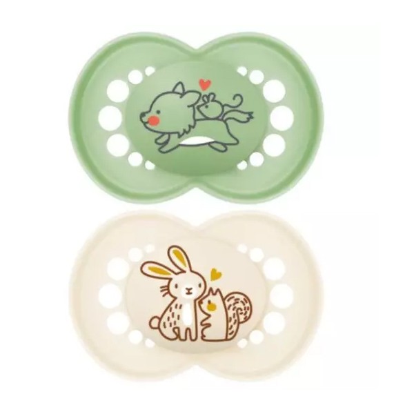 MAM Original sucettes symétriques silicone +18 mois