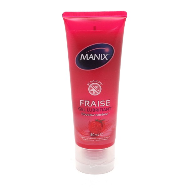 Manix gel lubrifiant fraise