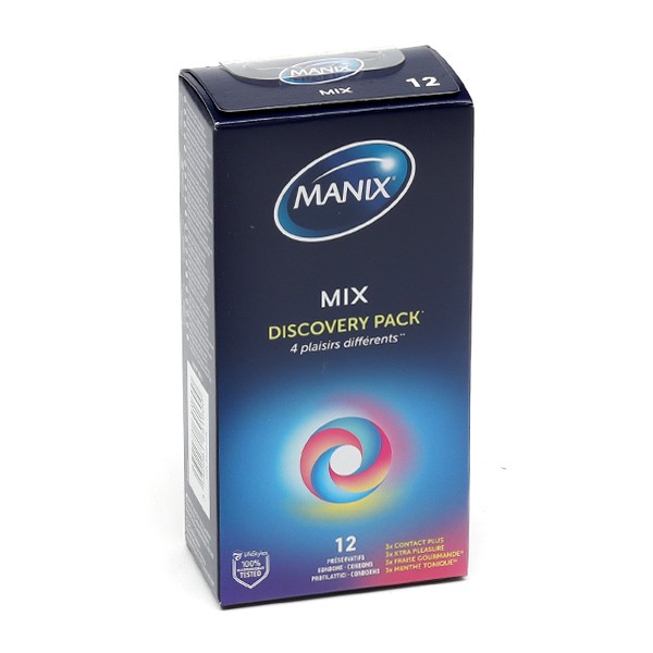 Manix Mix Discovery Pack préservatifs