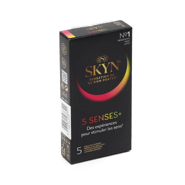 Manix Skyn 5 Senses+ préservatifs sans latex