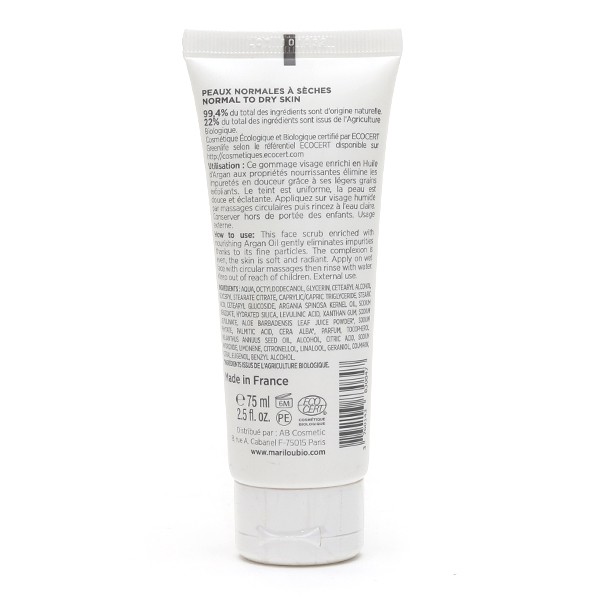 Marilou Bio gommage visage argan