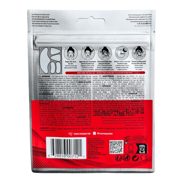 Masque Bar Patch anti rides