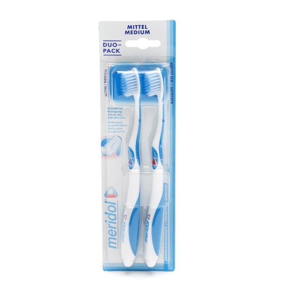 Brosse à dents Meridol médium - Protection pour gencives sensibles