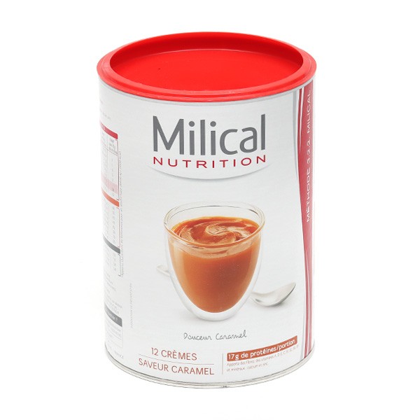Milical Hyperprotéiné crème caramel
