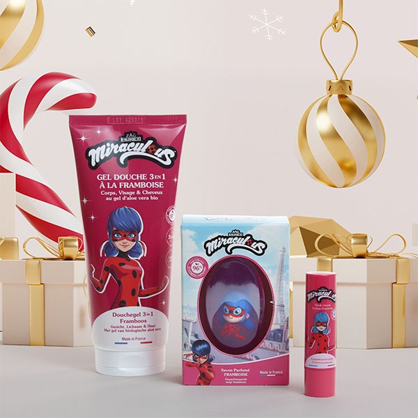 Idée cadeau enfant Miraculous framboise