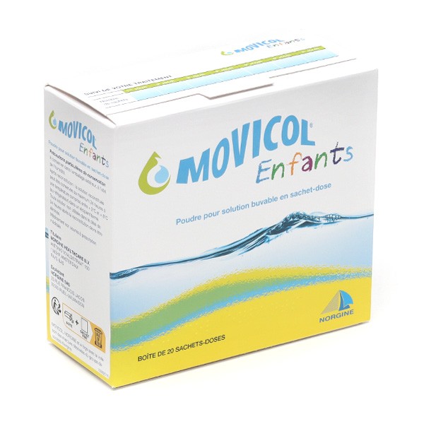 Movicol Enfants sachet macrogol Constipation laxatif osmotique