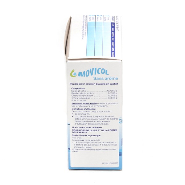 Movicol sachet Poudre contre la constipation Laxatif