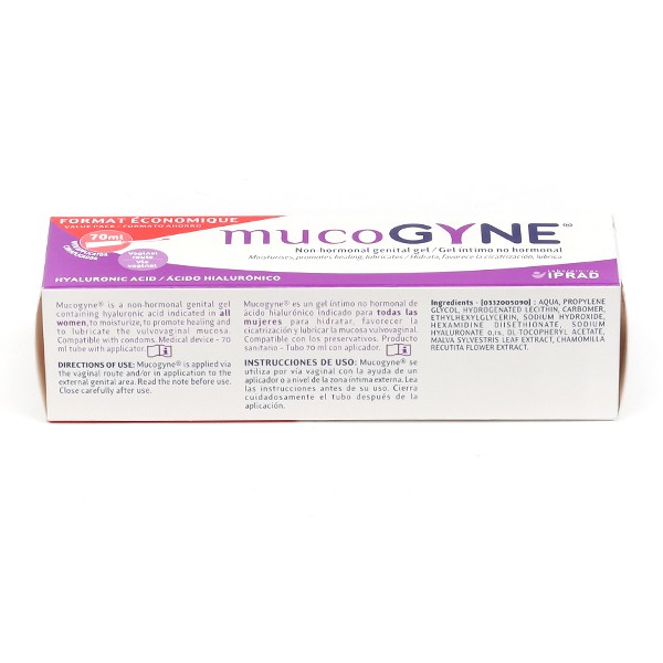 Mucogyne gel vaginal Sécheresse intime Sans hormone