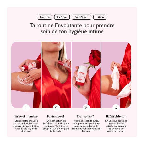 Musc intime Gel Parfumant Rose Mystik