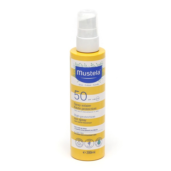 Mustela Spray solaire haute protection SPF 50