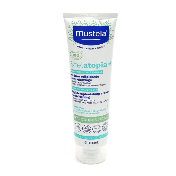 Mustela Stelatopia+ crème relipidante bébé Bio