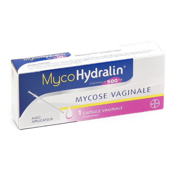 MycoHydralin 500 mg capsule vaginale antifongique