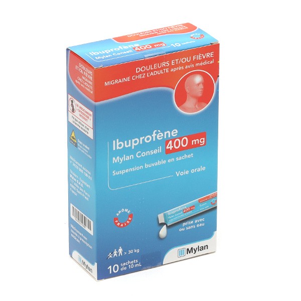 Ibuprofène Viatris 400 mg Sachets