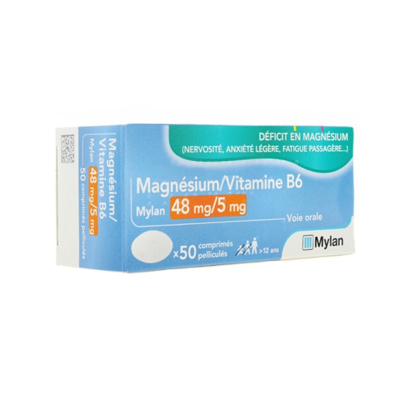 Magnésium Vitamine B6 Viatris comprimés
