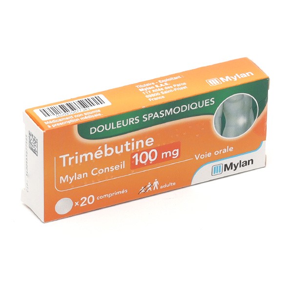 Trimébutine 100 mg comprimé Mal de ventre