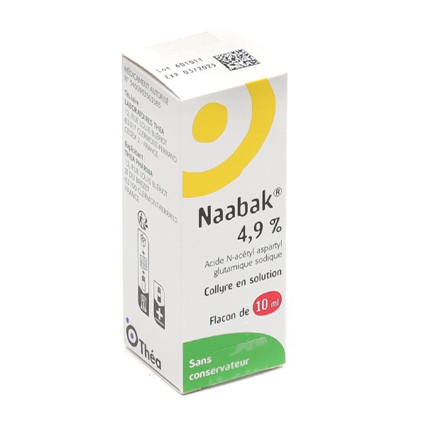 Naabak collyre antihistaminique